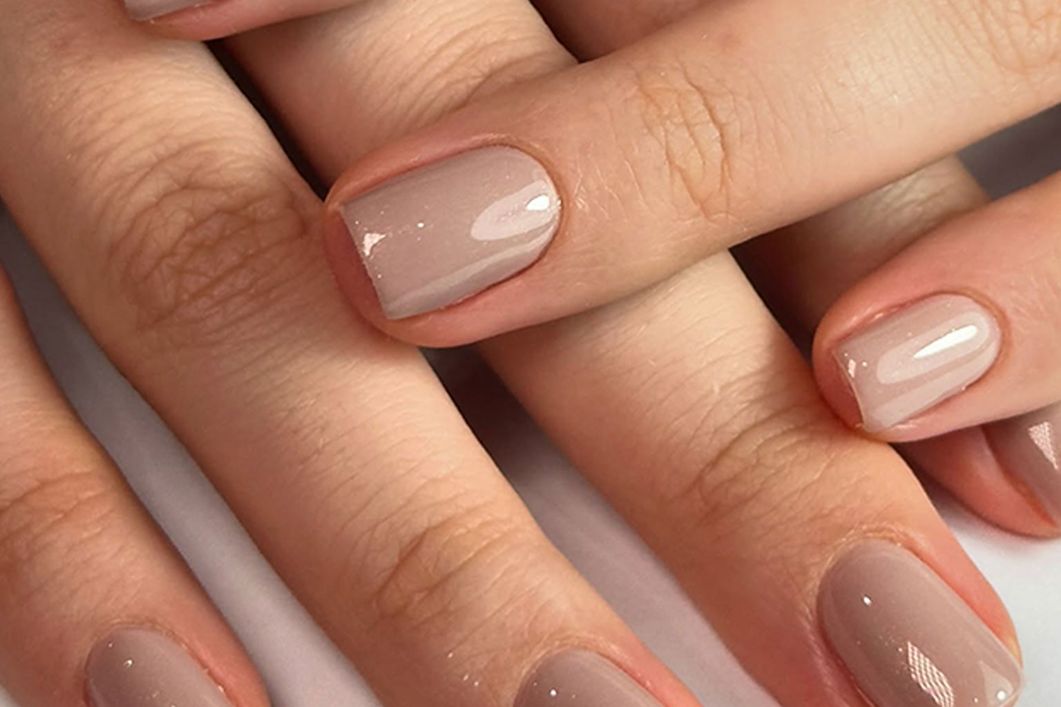Luxury manicure service at PodoLogic Beauty